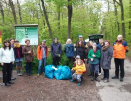 Wildpark Verein und die Potsdamer Plastik Piraten sammelten Müll